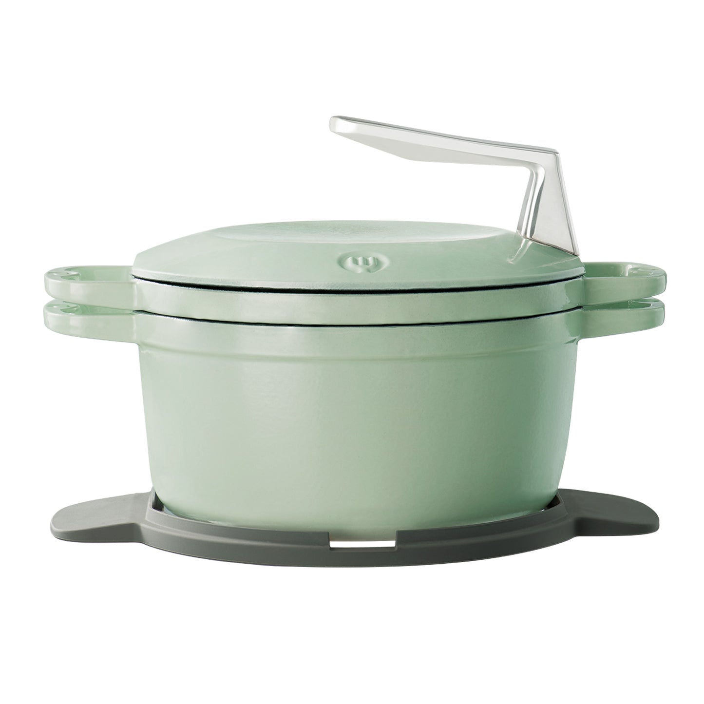 重ねて収納できる!TastePlus鋳物ホーロー鍋